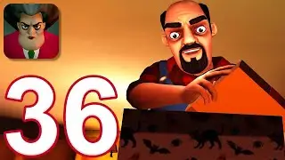 Scary Teacher 3D - Gameplay Walkthrough Part 36 - 2 New Halloween Levels (iOS, Android)