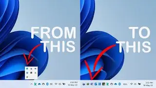 How to show all tray icons on Windows 11?