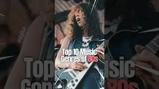 Top 10 Music Genres of the 80s #top10 #top10hits #80smusic