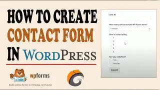 How to Create a Contact Form in WordPress - WPForms