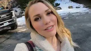 Little sneak peek of what it’s like to shoot out in nature - Mia Malkova