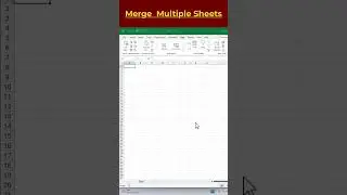 #Shorts | Merge Multiple Sheets Data in to One