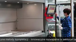 Effector S.A. - film pokazujący działanie automatycznego regału magazynowego