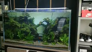 aquascape air terjun pasir