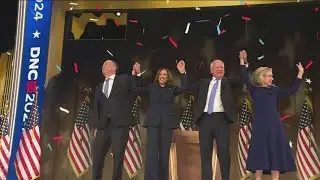 Vice President Harris accepts presidential nomination during the DNC