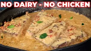 Making TikTok’s SUPER VIRAL Marry Me Chicken, but VEGAN