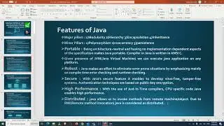 🔥 Introduction to Java and Different Features of Java Programming language | OOPS Language 🔥