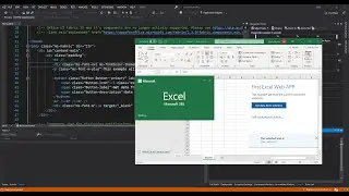 Microsoft Excel Web App in Visual Studio 2019  | Getting Started