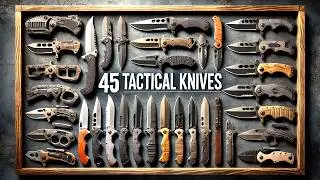 45 Ultimate Military Tactical Knives for Survival and Self Defense