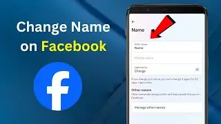 How to Change Name on Facebook [EASY]