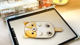 ASMR IPAD DRAWING NO TALKING