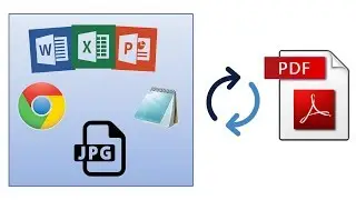 How to create pdf directly from any document completely free