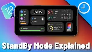 How To Use iOS 18 StandBy Mode Like A Pro! | 7 Best StandBy Mode Widget!