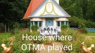 Little house where OTMA played: Ella of Hesse's playhouse in Wolfsgarten, Darmstadt - Then and now.