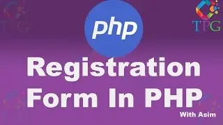 Registration Form In PHP and MYSQL