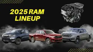 2025 Ram 1500 Lineup! – New Ramcharger, Hemi V8 out & Hurricane I6 in, & REV Model with 654 HP!