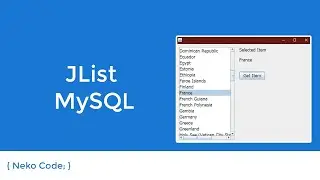 Populate JList with MySQL (java netbeans)