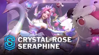 Crystal Rose Seraphine Wild Rift Skin Spotlight