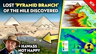 LOST 'Pyramid Branch' of the River Nile Discovered + Hawass Not Happy | Ancient Architects