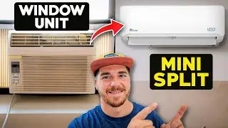 Convert Your Window AC Unit To A High Efficiency MINI SPLIT!