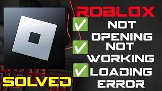 How To Fix Roblox Not Working || Roblox Loading Error Fixed 2024