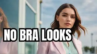4K Transparent Try On Haul with Karina Brix | No Bra See Through Clothes