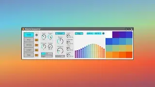 Palette Sequencer | Our first Max for Live Device!