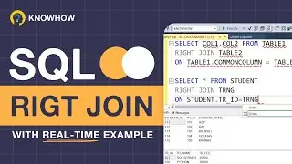 SQL Right Join Made Easy: Syntax, Usage, and Hands-On Examples