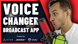 FREE Voice Changer Broadcasting APP using the AgoraIO SDK!