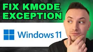 How To Fix Kmode Exception Not Handled Windows 11 (2024) - QUICK AND EASY!