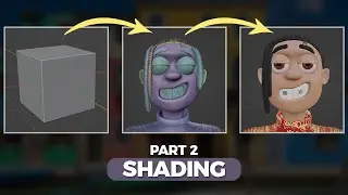 Stylized Character In Blender - Part 2 - Shading