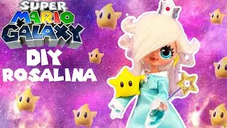 DIY OMG Rosalina Doll Super Mario Galaxy Makeover!