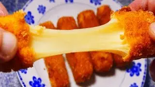 TASTY CHEESE STICKS - Tasty and easy food recipes for dinner to make at home