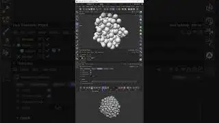 C4D Dynamic Emitter Particles Simulation Tutorial