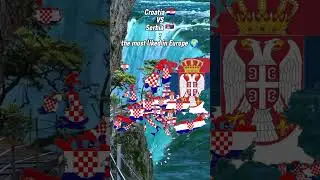 Croatia 🇭🇷 VS Serbia 🇷🇸: the most liked in Europe. 