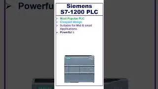 Siemens S7 1200 PLC 