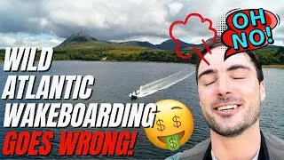 Wakeboarding on the Wild Atlantic Ocean Goes Horribly Wrong | Ireland