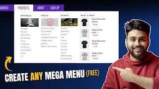 Create ANY Mega Menu in WordPress (FREE)
