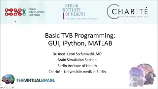 Basic TVB Programming: GUI, iPython, MATLAB - Dr. med. Leon Stefanovski
