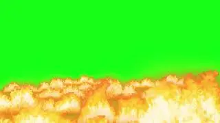 Firework Large scale green screen