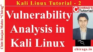 Kali Linux Tutorial 2 - Vulnerability Analysis Tools in Kali Linux