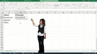 Excel SEQUENCE FUNCTION