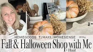 2024 HomeGoods TJMaxx & Homesense  Fall + Halloween Shop with Me