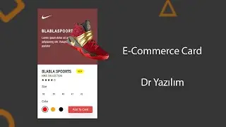 How to Make E-Commerce Card Using Html Css | Html Css