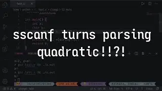 Explaining GTA Online's Accidentally Quadratic Parsing | sscanf in C Programming