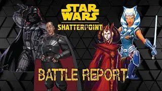 Star Wars Shatterpoint Handmaidens vs  Empire Battle Report S02E19