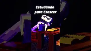 Estudando para ser o Melhor! #Minecraft #memes #estudar #animacao #melhor #king