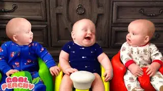 TOP Funny Twin and Triplet Will Make You Laugh || Cool Peachy 🍑