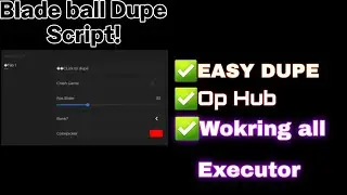 [✨️New] Blade ball Dupe Script!🤑[Keyless+Direct Link]