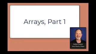 WeTeach_CS For HS - Java Lesson 7A1 - Arrays - Part 1
